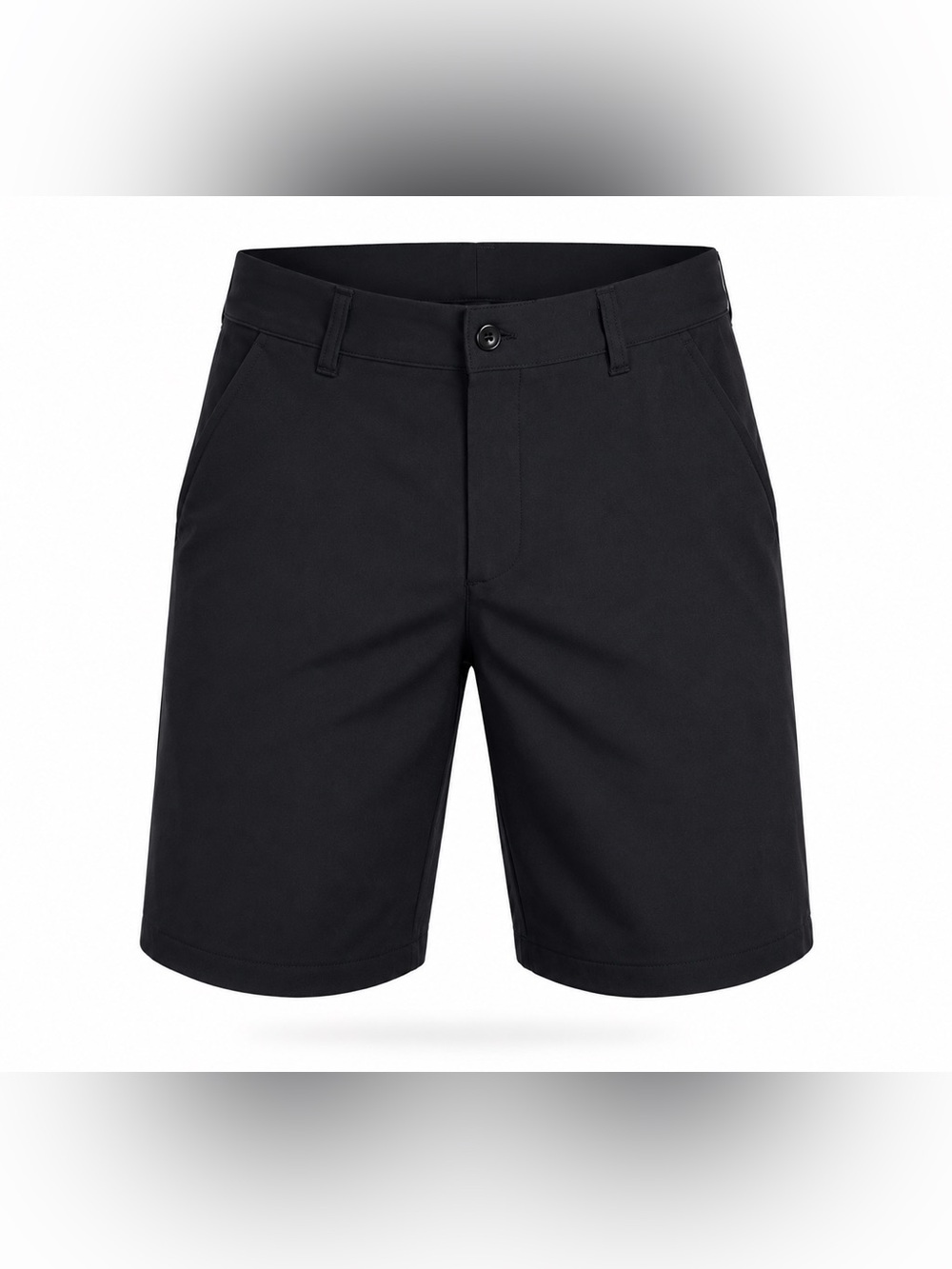 Under Armour Men's Black Flat Front Casual Shorts